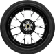 Coastal Moto Marlin Rear Wheel - Black Cut (18") | Dunlop Tire (180/55B18) - 0336-0018  PKG-MAR185BC-ABST